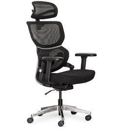 Крісло Mealux Q3 Air Fabric Black (арт. HF-Q3 F/B)