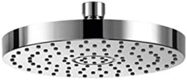 Верхній душ KEUCO, хромований тропічний душ, круглий, діаметр 180 мм, душова лійка з кульовим шарніром, обмежена швидкість потоку до 15 л/хв