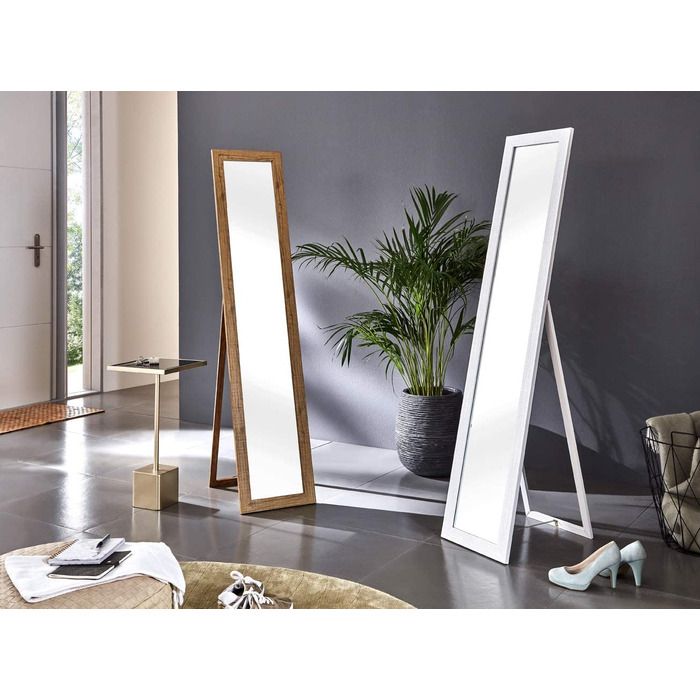 Підлогове дзеркало для меблів Haku, пластик, 47 x 34 x 156 см (дуб)