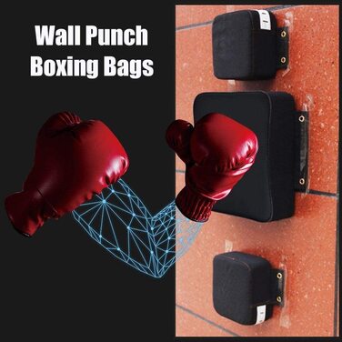 Боєць Бокс Фітнес Wall Punch Bag Training Focus Square Soft Target Pad