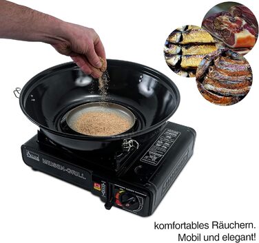 Газовий набір для кемпінгу ACTIVA Meisen з грилем та валізами | Преміум якість