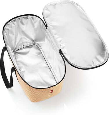 Сумка-холодильник Reisenthel Raffia Black - одноразова, з високоякісного поліестеру для пікніка та покупок