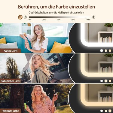 Діплекс туалетний столик з підсвіткою, 110 см, з 11 шухлядами та LED-дзеркалом, білий. Сучасний туалетний столик для спальні та гардеробної