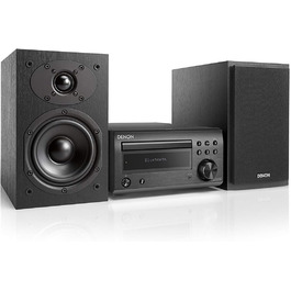 Система Denon D-M 41 Hi-Fi, 60 Вт, чорний