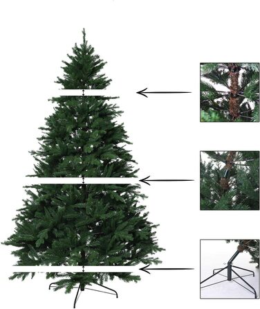 Штучна ялинка Premium Nordmann Fir 270 см (Без LED)