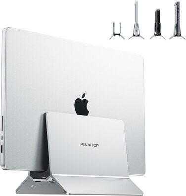 Підставка для ноутбука Vertikaler Laptop Ständer (алюміній) - універсальна, для MacBook, iPad, Tablet, Mac mini