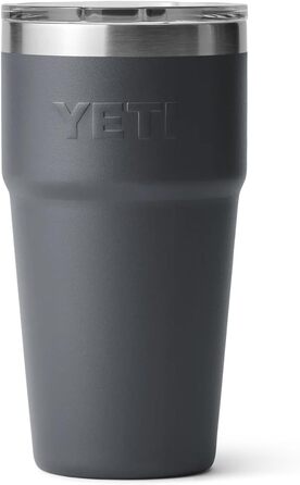 Термос YETI Rambler 20oz (591мл) з кришкою MagSlider, Charcoal