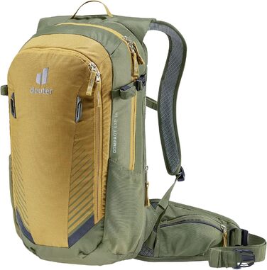 Велосипедний рюкзак deuter Compact EXP 14 (карамель-хакі)