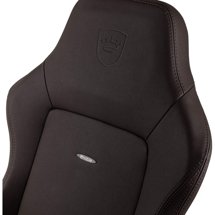 Крісло ігрове Noblechairs Hero Java Edition – шкіряне, ергономічне, до 150 кг, з підтримкою попереку