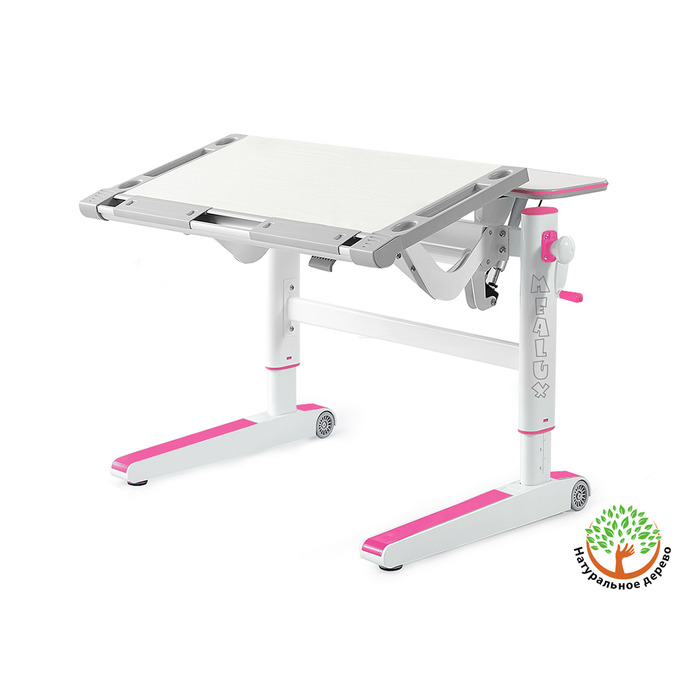 Дитячий стіл Mealux Ergowood M Multicolor TG (арт. BD-800 TG/MC)
