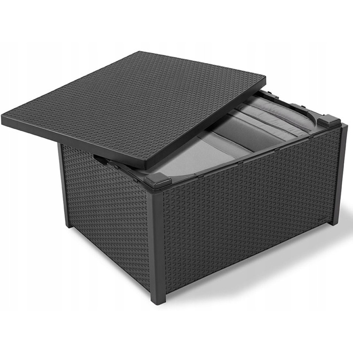 Комплект садових меблів Curver із пластику, сірий, 4 предмети