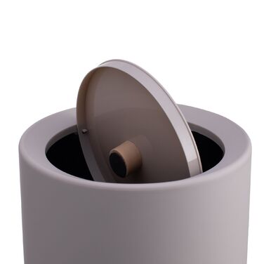 Відро для сміття Relaxdays з кришкою-качалкою, 13 літрів