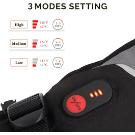 Обогревні рукавиці-мітенки SAVIOR HEAT для чоловіків та жінок, електричні, з акумулятором, для катання на лижах, сноуборді, мотоциклі, походах та велоспорті