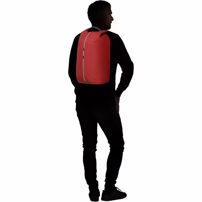 Рюкзак для ноутбука Samsonite Securipak 15.6'', 17 л, червоний (Garnet Red)