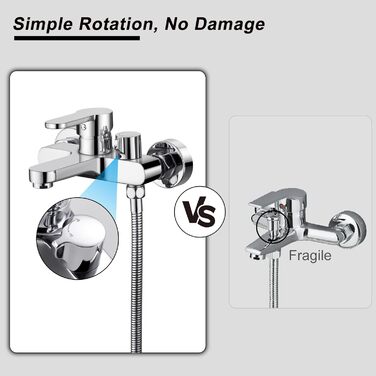 Змішувач для ванни з тропічною дощурою, набір для ванної кімнати (хром) BS111