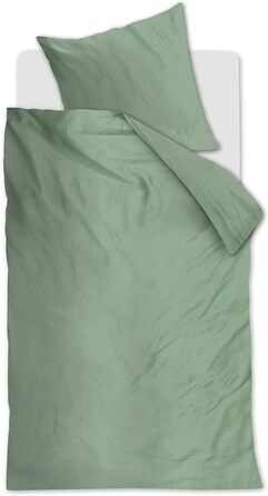 Комплект постільної білизни Beddinghouse Зміна кольору Зелений Розмір 135x20080x80см Однотонна блискавка