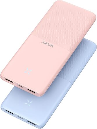 Комплект з 2 шт. , USB C, 2 USB, 2.4A, для смартфонів, iPhone, Samsung, Huawei, 10000mAh