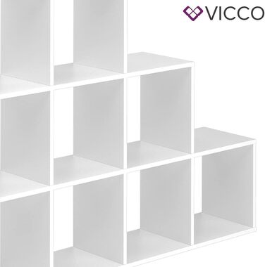 Сходова полиця Vicco, біла, 142,2 x 107,8 см