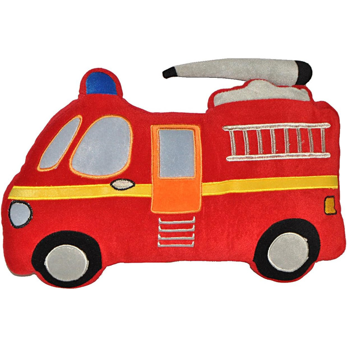 Подушка Fire Brigade Cuddly 428 см, червона, м'яка, для хлопчиків