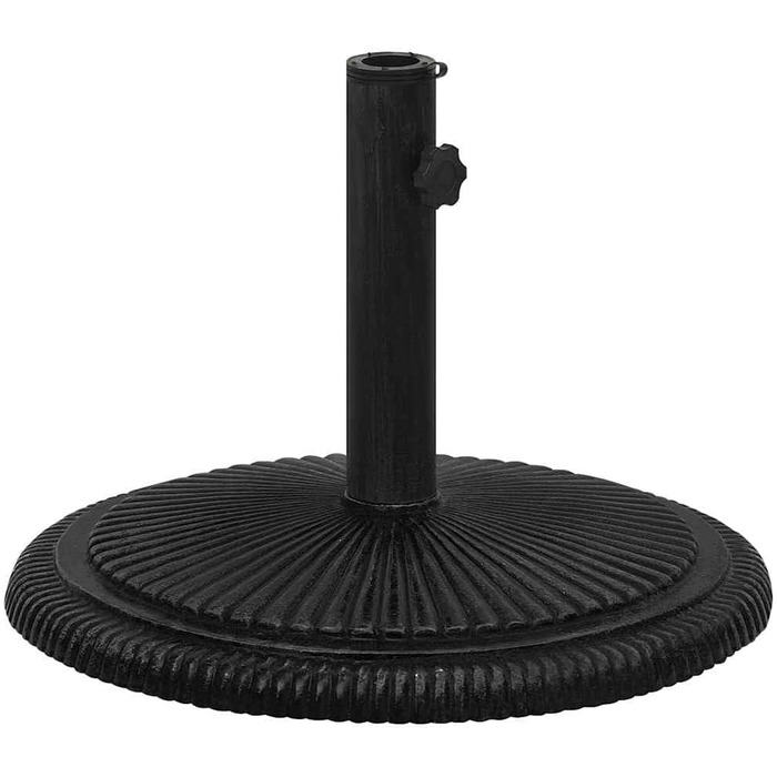 Підставка для парасольки від vidaXL, чавун, білий, 45x45x30 см