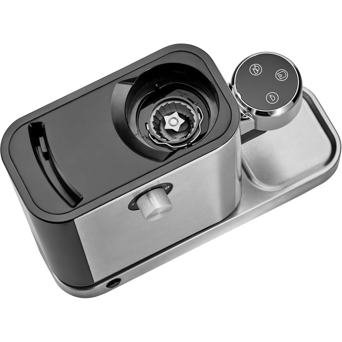 Кавомолка WMF Lumero: 1400 Вт, 15 bar, для еспресо та паді, з капучинатором, нержавіюча сталь матова