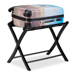 Підставка для валізи клапана, дерево Relaxdays