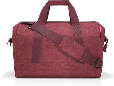 Сумка-органайзер Reisenthel Allrounder L Twist Maroon – універсальна для подорожей, роботи та відпочинку