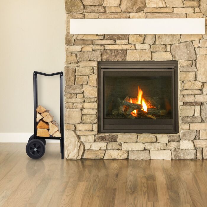 Візок для дров Relaxdays з колесами