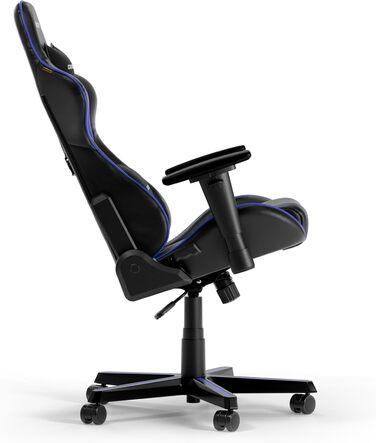 Оригінальне ігрове крісло DXRacer FORMULA L PVC Leather (Чорний/Індиго)