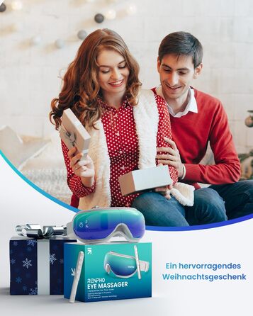 Масажер для очей RENPHO Eyeris 1 з підігрівом, вібрацією та Bluetooth, акумуляторний, для сухих очей