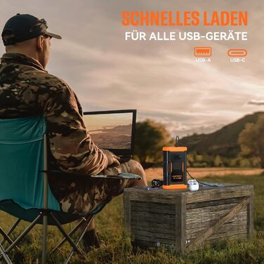 Powerbank з компресором ASPERX Starthilfe 150PSI, 3000A - пусковий пристрій для авто, мото, SUV (до 10л бензину/8л дизеля) з LED-ліхтариком