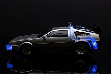 Машинка на радіокеруванні Jada Toys Зворотний у майбутнє DeLorean (28 см) Чорна, 10 км/год, USB зарядка, від 6 років
