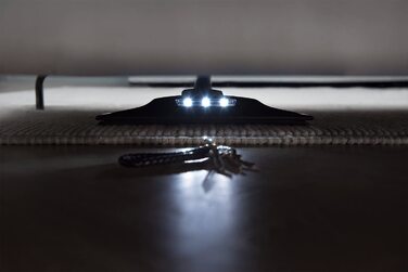 Сопло для твердої підлоги AEG AP350 SpeedyClean Illumi (плоске і рухоме сопло зі світлодіодним підсвічуванням, висотою 46 мм, всмоктуючий пристрій під диванами і м'якими меблями, шарнірне з'єднання, всмоктуючий пристрій на 360 по всьому периметру) чорний