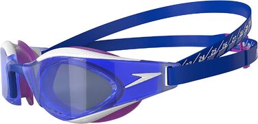 Плавальні окуляри Speedo унісекс для дорослих Fastskin Hyper Elite, синій / Діва / білий, Один розмір підходить всім