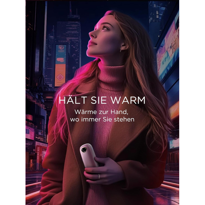 Електричні грілки для рук Funme® OT95 (Рожеве золото) 10000mAh - 2 шт. USB Powerbank, 60°C, для жінок, ідеальні для активного відпочинку