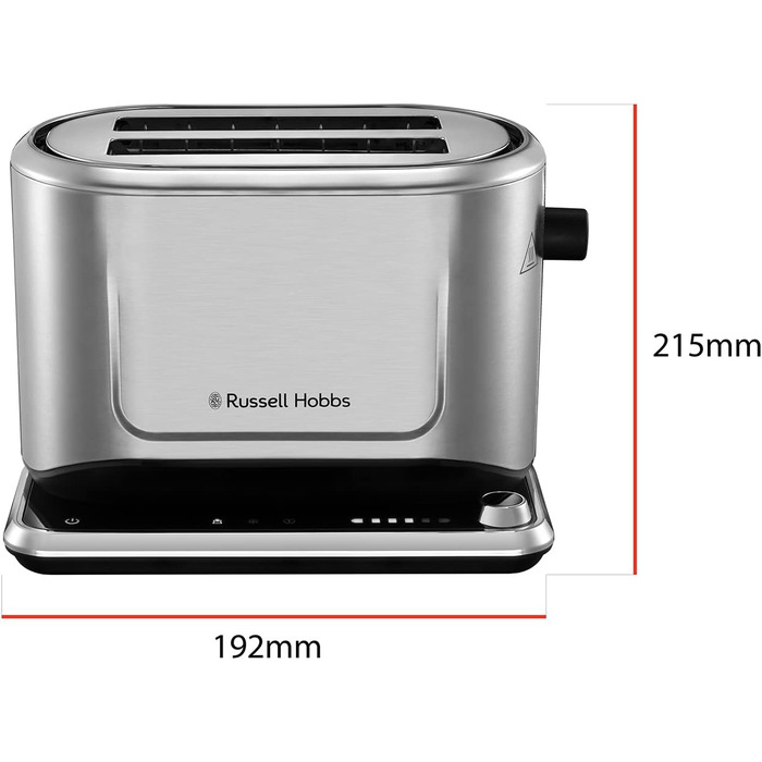 Тостер Russell Hobbs ‎26210-56 1500 Вт сріблясто-чорний