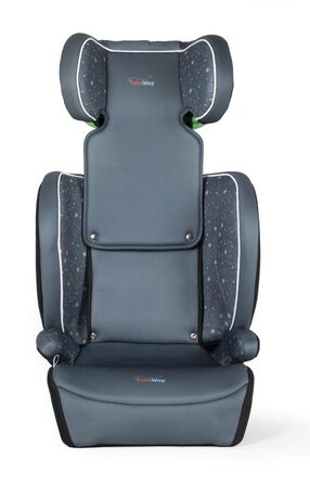 Автокрісло Disney для дівчаток 100-150 см з ISOFIX, Elsa, Anna, Olaf (фіолетове)