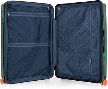 Набір валіз Hauptstadtkoffer Q-Damm (2 шт.), Trolley, TSA, Rollkoffer, валіза для подорожей (S & L), квітковий дизайн, 78 см