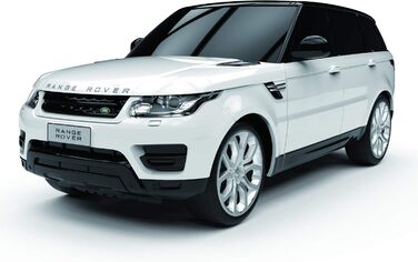 Радіокерований автомобіль CMJ Range Rover Sport 1:18, білий, 2.4 GHz, з робочими фарами, офіційна ліцензія