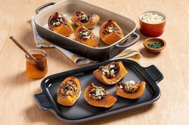 Форма для запікання Le Creuset прямокутна зі скляною кришкою, 3 л, вишнево-червоний колір