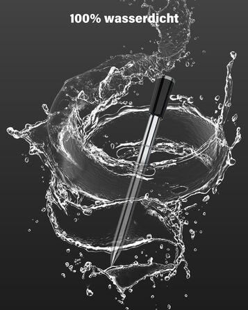 Термометр для гриля та м'яса з Wi-Fi та Bluetooth BFOUR: 6 датчиків, IP67, 2600mAh, керування через додаток