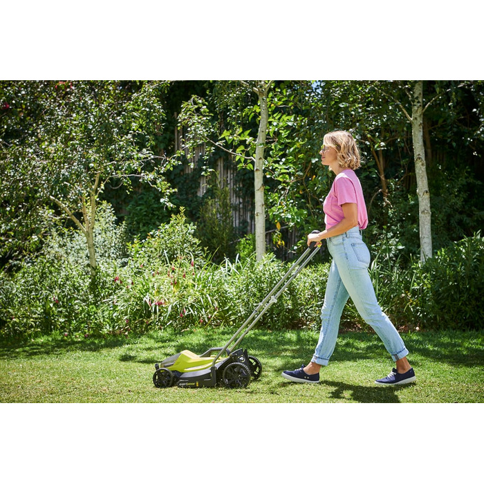 Акумуляторний газонокосарка RYOBI ONE+ OLM1833B, 33 см, без акумулятора та зарядного пристрою