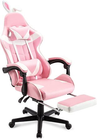 Масажне ігрове крісло Soontrans рожеве
