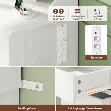 Діплекс туалетний столик з підсвіткою, 110 см, з 11 шухлядами та LED-дзеркалом, білий. Сучасний туалетний столик для спальні та гардеробної