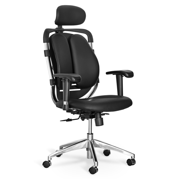 Крісло Mealux Mentor Duo Black (арт.Y-550 KB Duo)