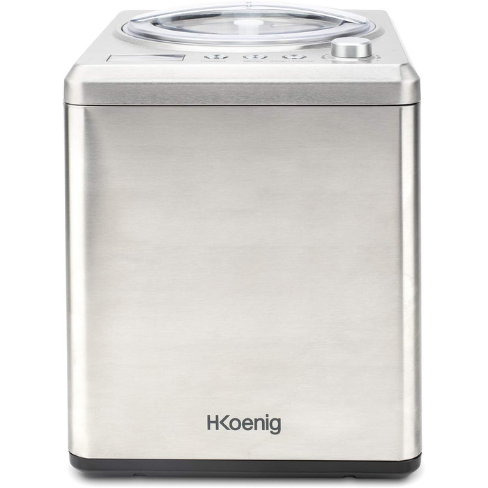 Електрична машина для приготування льоду H.Koenig HF340 - 2 літри, Frozen Joghurt та Sorbet