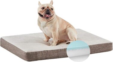 Лежаки для собак Ортопедична подушка для собак зі знімним чохлом, що миється, для великих/середніх/велетенських/дрібних собак, 92*69см (L(896610см), FRDog)