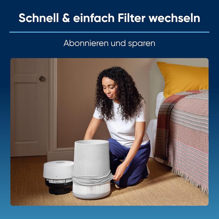 Повітряний фільтр Blueair Blue Pure 3350i: для дому, дитячої кімнати, від пилу, алергенів, тварин, 43 м²