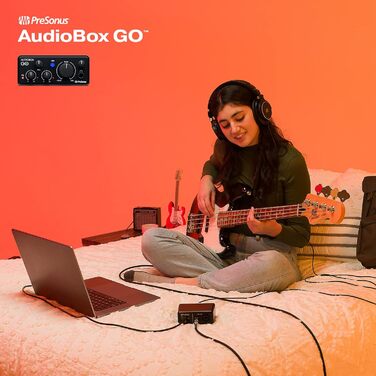 PreSonus AudioBox GO: USB-C аудіоінтерфейс для музичного продакшну з Studio One