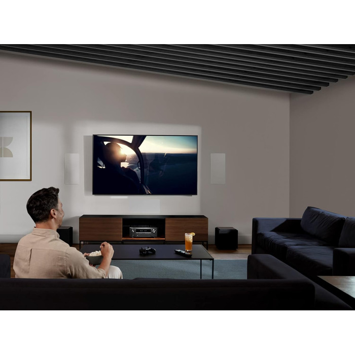 Denon AVC-X3800H 9.4-канальний AV-ресивер, підсилювач з Auro-3D, Dolby Atmos, DTS:X, 6-дюймовий 8K входи та 3 виходи, Bluetooth, AirPlay 2, HEOS Multiroom, Alexa Compatible, чорний